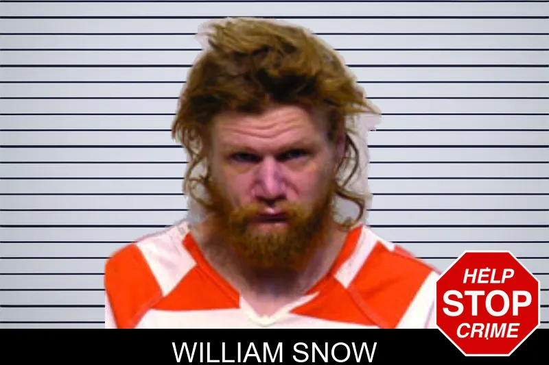 William Snow mugshot