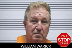 William Warick mugshot