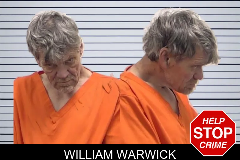 William Warwick mugshot