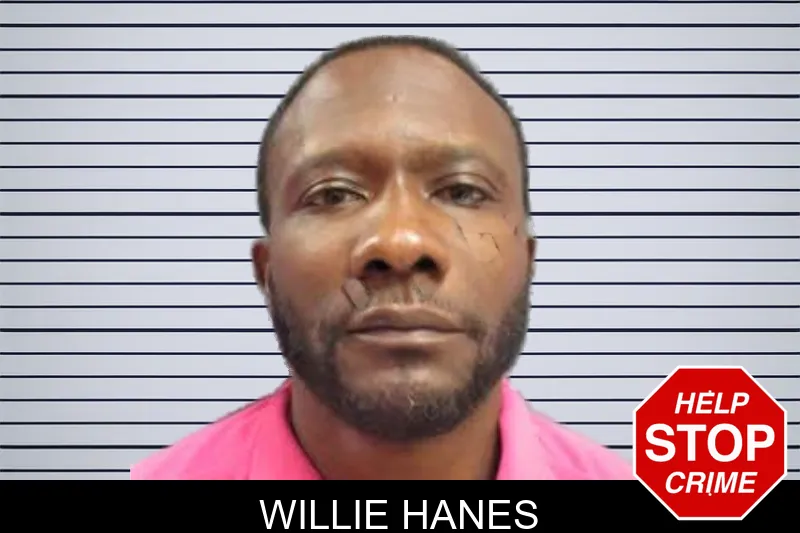 Willie Hanes mugshot