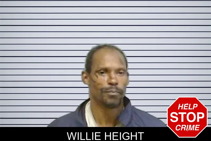 Willie Height mugshot