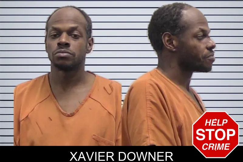 Xavier Downer mugshot
