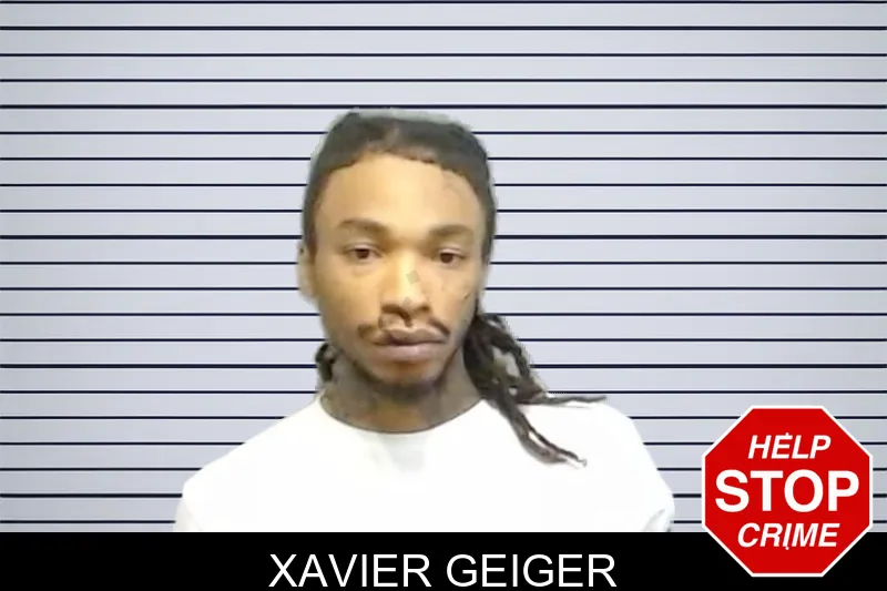 Xavier Geiger mugshot