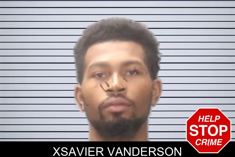 Xsavier Vanderson mugshot