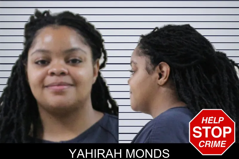 Yahirah Monds mugshot