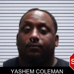 Yashem Coleman mugshot