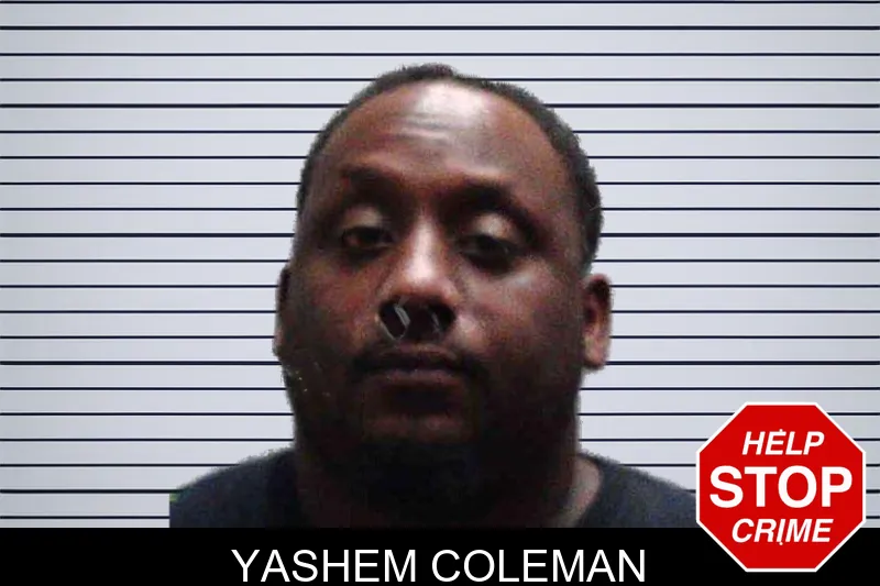Yashem Coleman mugshot