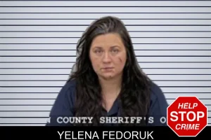 Yelena Fedoruk mugshot