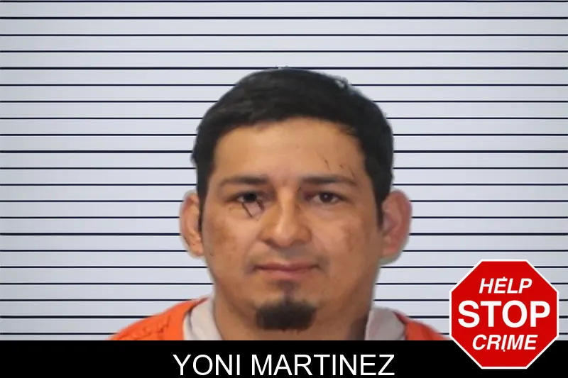 Yoni Martinez mugshot