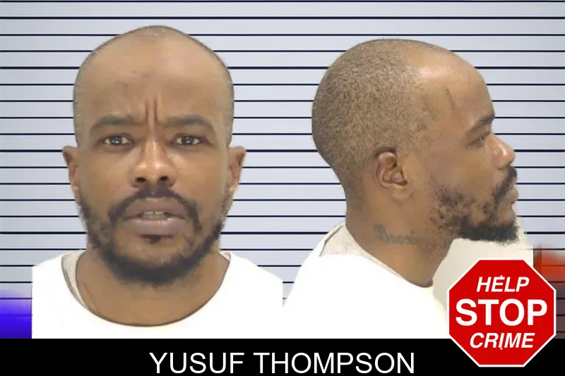 Yusuf Thompson mugshot