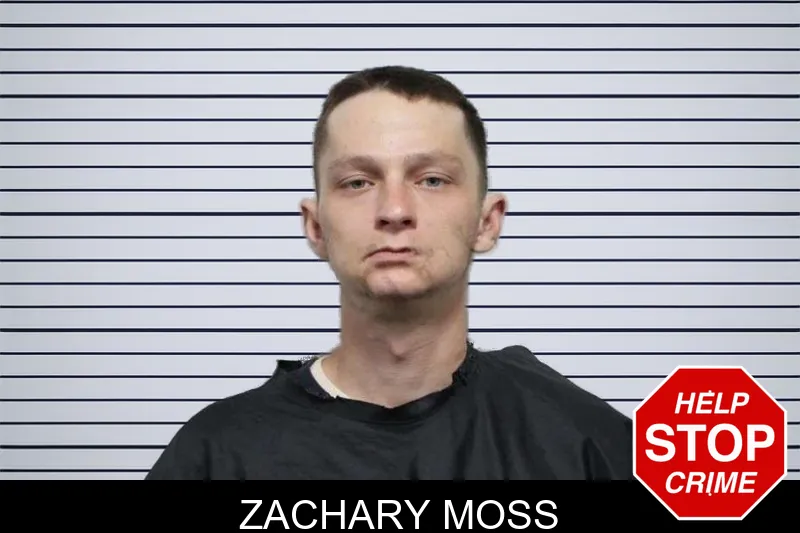 Zachary Moss mugshot