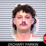 Zachary Parkin mugshot
