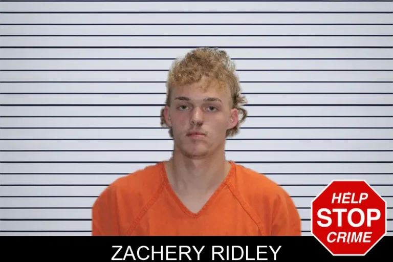 Zachery Ridley mugshot – Murray County , Georgia Zachery Ridley
