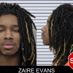 Zaire Evans mugshot