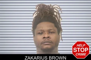 Zakarius Brown mugshot