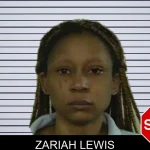 Zariah Lewis mugshot