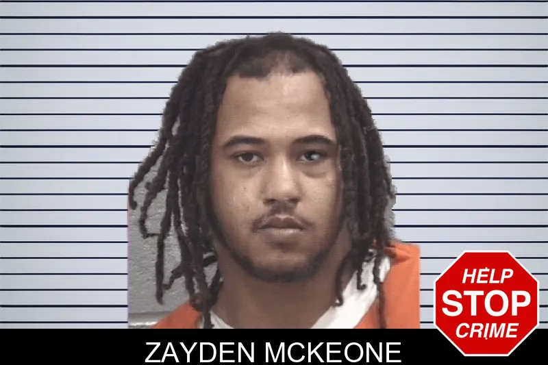 Zayden McKeone mugshot