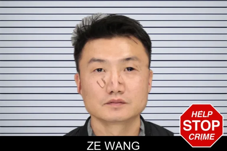 Ze Wang mugshot – Cobb County , Georgia Ze Wang