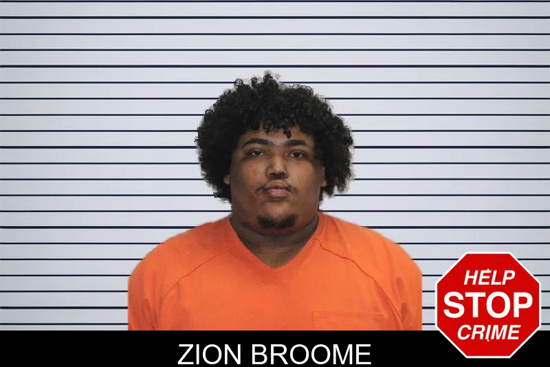 Zion Broome mugshot