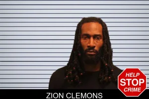 Zion Clemons mugshot