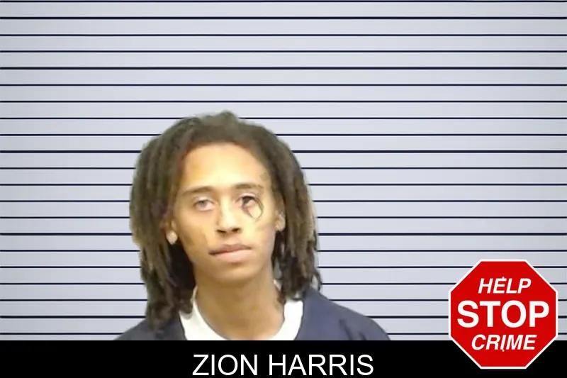 Zion Harris mugshot