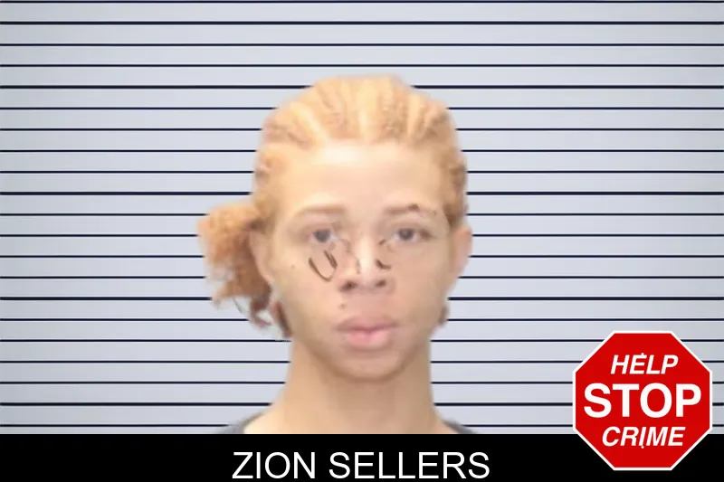 Zion Sellers mugshot