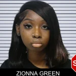 Zionna Green mugshot