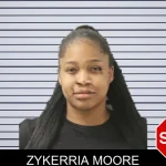 Zykerria Moore mugshot