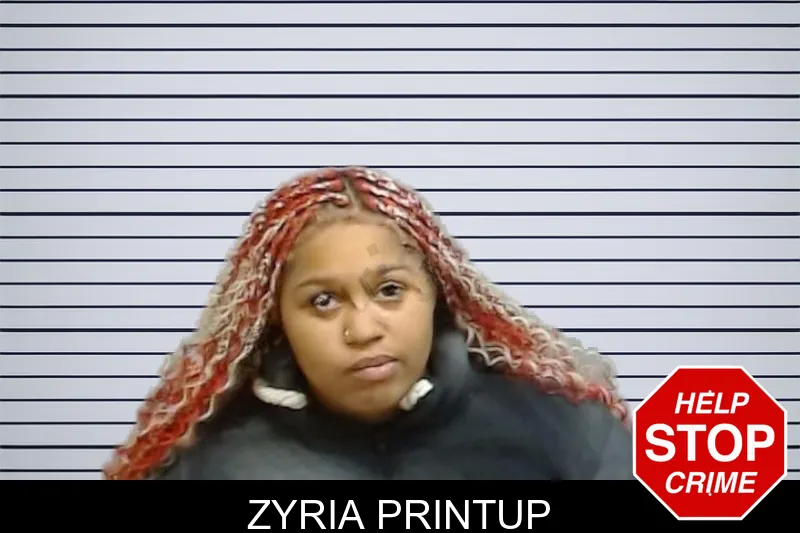 Zyria Printup mugshot