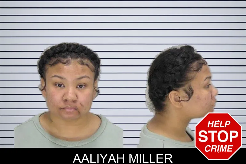 Aaliyah Miller mugshot