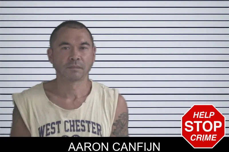 Aaron Canfijn mugshot