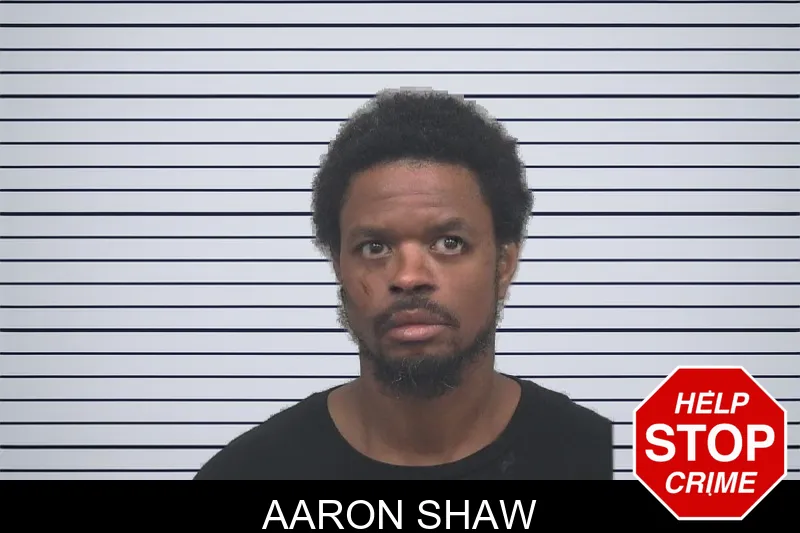 Aaron Shaw mugshot