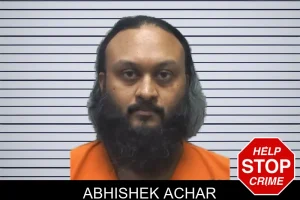 Abhishek Achar mugshot