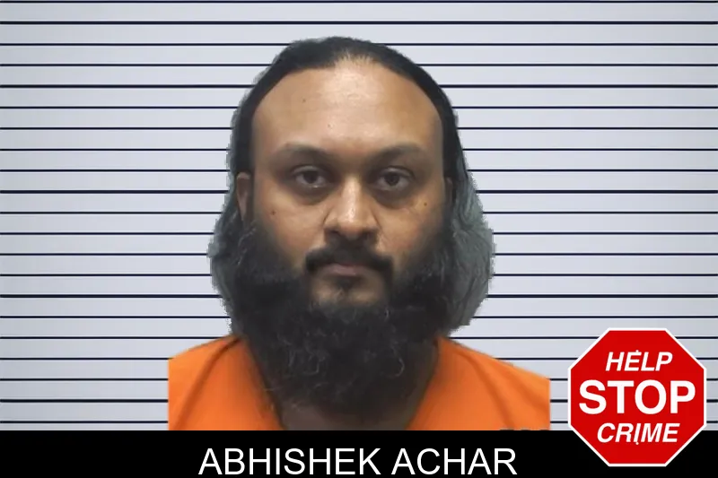 Abhishek Achar mugshot – Cherokee County , Georgia Abhishek Achar mugshot