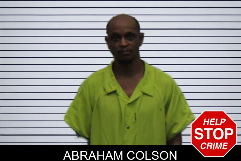 Abraham Colson mugshot