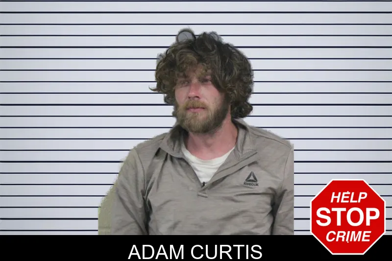 Adam Curtis mugshot