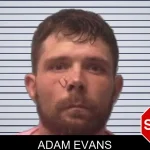 Adam Evans mugshot