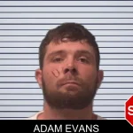Adam Evans mugshot