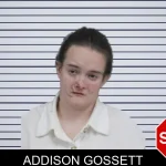 Addison Gossett mugshot – Catoosa County , Georgia Addison Gossett mugshot