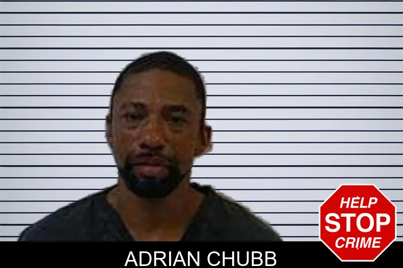 Adrian Chubb mugshot