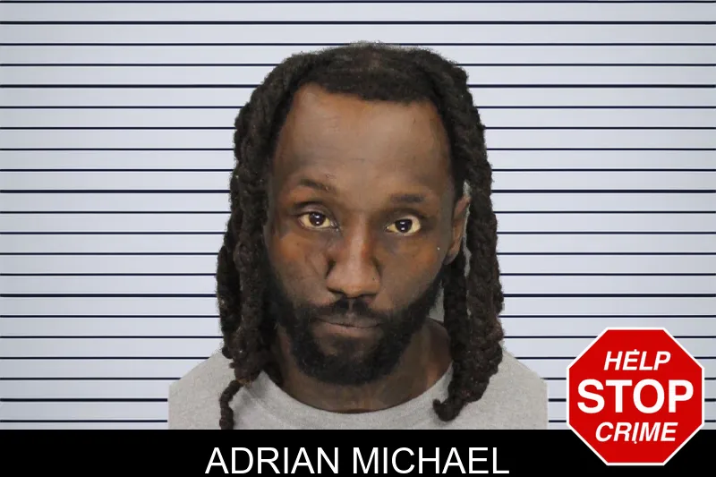Adrian Michael mugshot