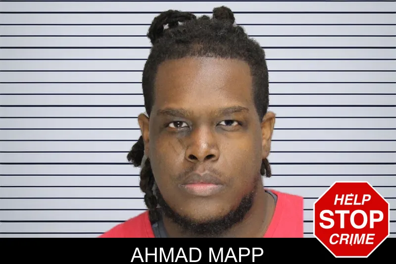 Ahmad Mapp mugshot
