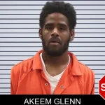 Akeem Glenn mugshot