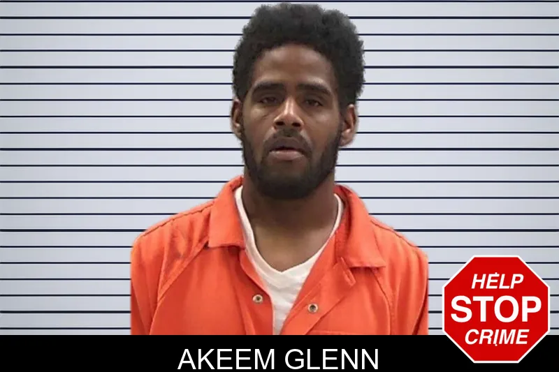 Akeem Glenn mugshot