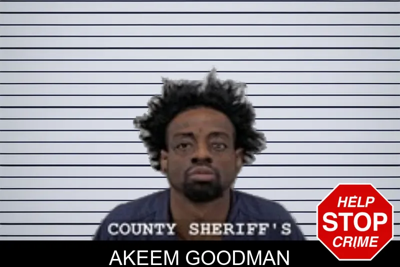 Akeem Goodman mugshot