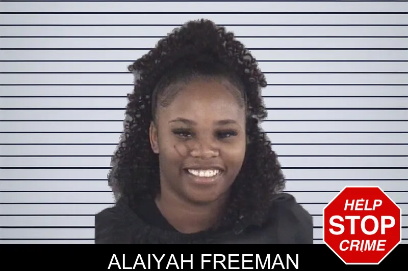 Alaiyah Freeman mugshot