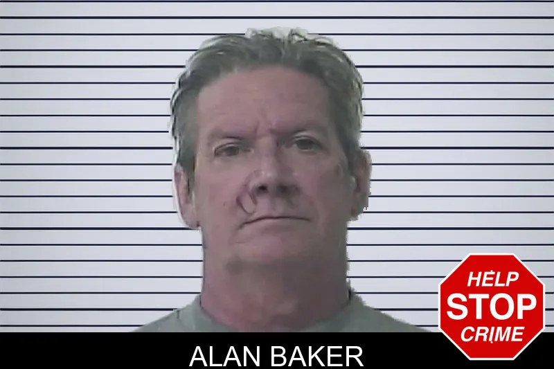 Alan Baker mugshot