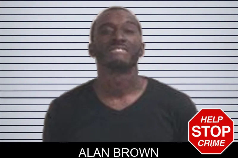 Alan Brown mugshot