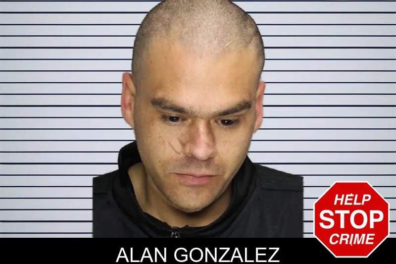 Alan Gonzalez mugshot