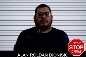 Alan Roldan Dionisio mugshot
